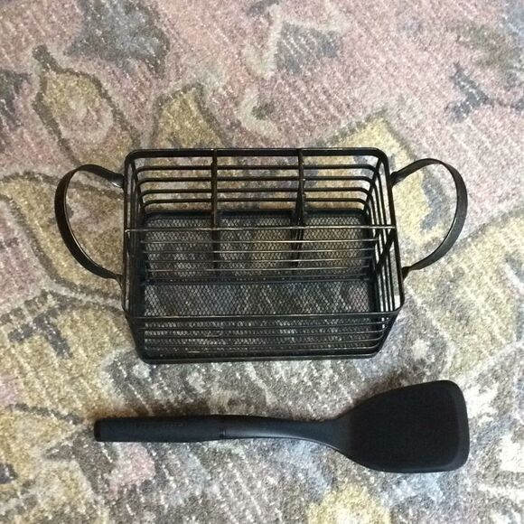 Metal Silverware and Napkin Holder - Picture 6 of 7